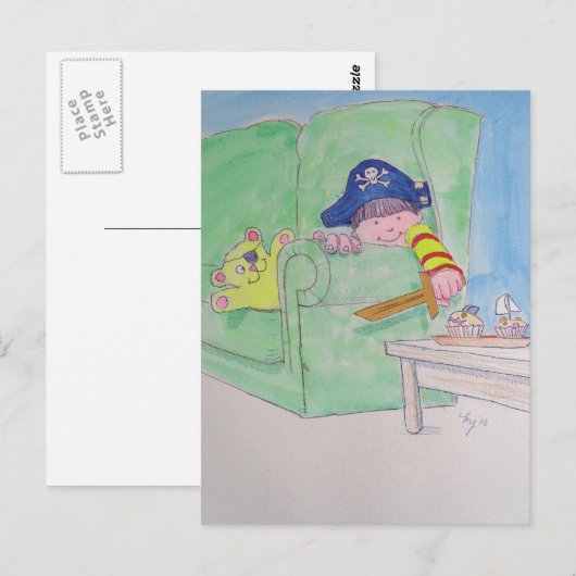 海賊だ！ ポストカード (正面/裏面)