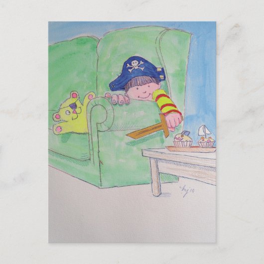 海賊だ！ ポストカード (正面)