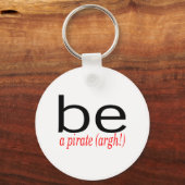 海賊である キーホルダー (正面)