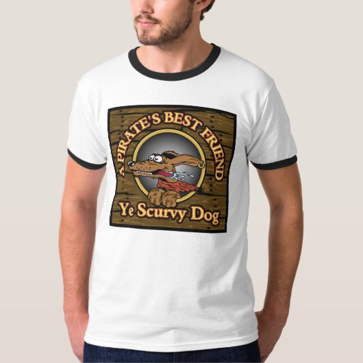 海賊で親友 Tシャツ (正面)