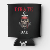 海賊で飲み物を冷やすおもしろい 缶クーラー (正面)