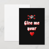 海賊とハート (正面/裏面)