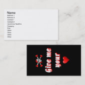 海賊とハート 名刺 (正面/裏面)