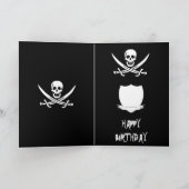 海賊とモノグラム カード (内部)