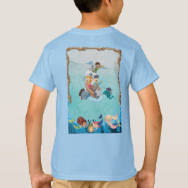 海賊と人魚の子ども誕生日 Tシャツ