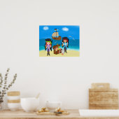 海賊と宝物 ポスター (キッチン)