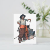 海賊と宝物 ポストカード (スタンド正面)