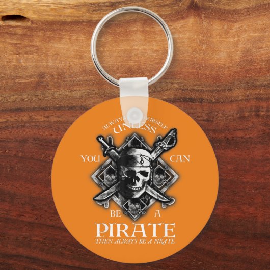 海賊になれなければ自分でやってくれ キーホルダー (正面)