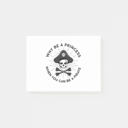 海賊になれるプリンセスになぜ ポストイット (正面)