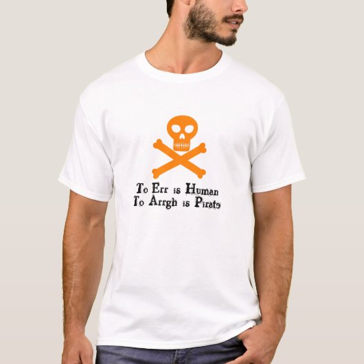 海賊にARRRGHだ Tシャツ (正面)