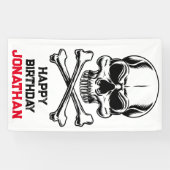 海賊のような誕生日パーティー 横断幕 (横)