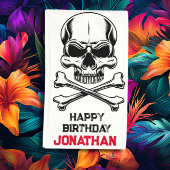 海賊のような誕生日パーティー 横断幕