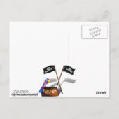 「海賊のように話す」おめでとう ポストカード (裏面)