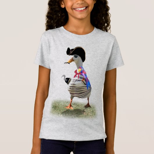 海賊のアヒル Tシャツ (正面)