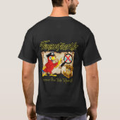 海賊のオウムの引用 Tシャツ (裏面)
