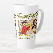 海賊のオウム引用文 カフェラテマグ (右アングル)