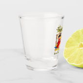 海賊のオウム引用文 ショットグラス (左)