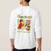 海賊のオウム引用文 スウェットシャツ (裏面)