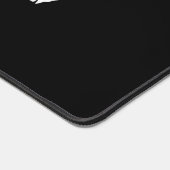 海賊のスカルの骨に注意 デスクマット (コーナー)