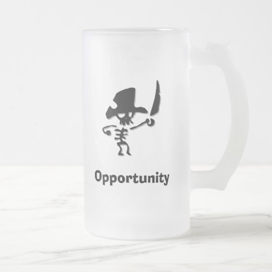 海賊のチャンス フロストグラスビールジョッキ (右)