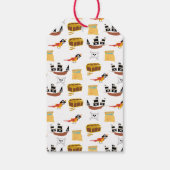 海賊のテーマの誕生日パーティー感謝 ギフトタグ (裏面)