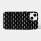 海賊のドクロデザイン iPhoneケース (裏面横)