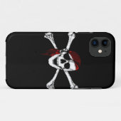 海賊のドクロマーク Case-Mate iPhoneケース (裏面(横))
