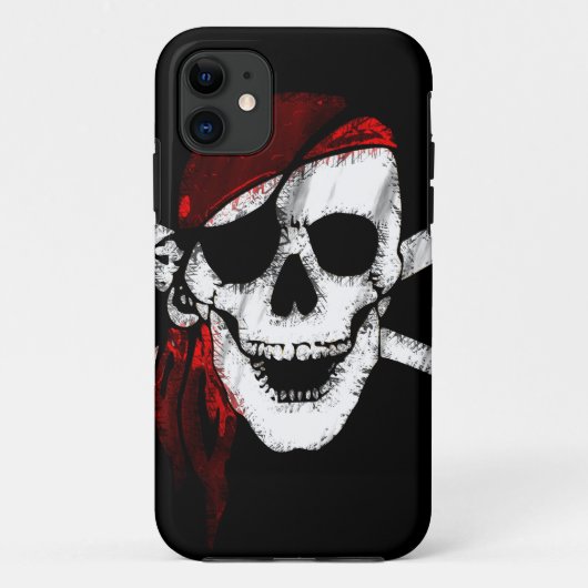 海賊のドクロマーク Case-Mate iPhoneケース (裏面)