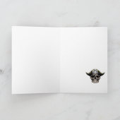 海賊のドクロ船長ジャック カード (内部)