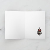 海賊のドクロ船長 ゴーストシップ カード (内部)