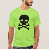 海賊のドクロ Tシャツ (正面)