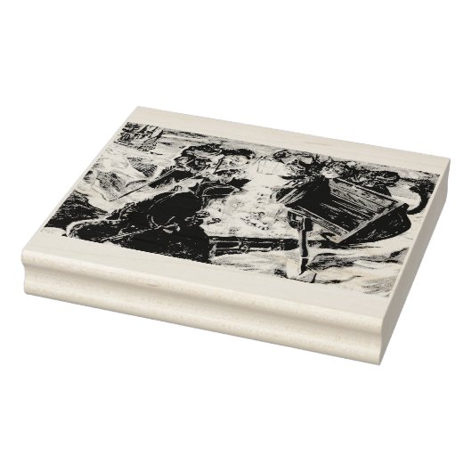 海賊のネコ ラバースタンプ (スタンプ)