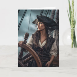 海賊のバレンタインデー カード