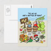 海賊のパラオット ポストカード (正面/裏面)