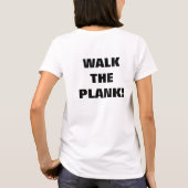 海賊のパラロット Tシャツ (裏面)