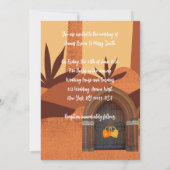 海賊のパロッツハート結婚の 招待状 (裏面)