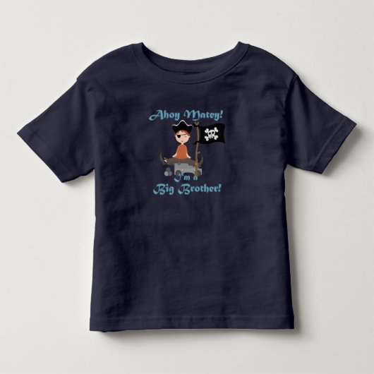 海賊のビッグブラザー トドラーTシャツ (正面)