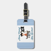 海賊のビッグブラザー ラゲッジタグ (正面縦)