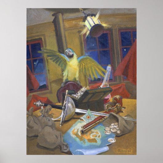 海賊のブーティ – Kulhanekによる海賊アート ポスター (正面)