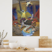 海賊のブーティ – Kulhanekによる海賊アート ポスター (キッチン)