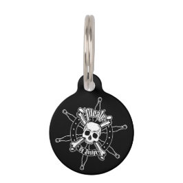 海賊のペットタグ ペット　ネームタグ