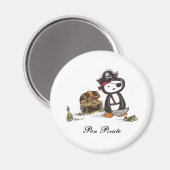 海賊のペン マグネット (正面/裏面)