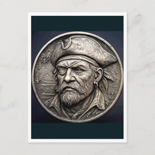 海賊のポストカード ポストカード (正面)