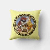 海賊のモットー クッション (裏面)