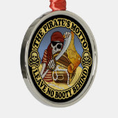 海賊のモットー メタルオーナメント (右)