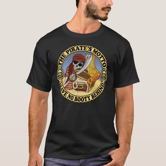 海賊のモットー Tシャツ (正面)