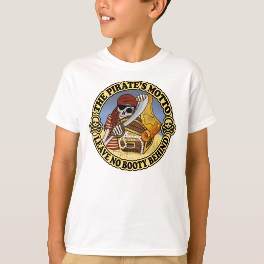 海賊のモットー Tシャツ (正面)