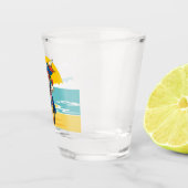 海賊のレディートレジャーショットグラス ショットグラス (右)