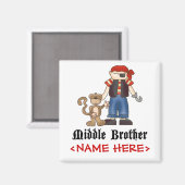 海賊の中弟 マグネット (正面/裏面)