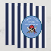 海賊の冒険に参加 招待状 (正面/裏面)